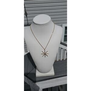 Ettika Fashion Jewelry Gold Star with Crystal Necklace GTN1172